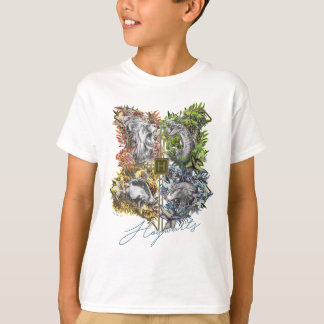 HOGWARTS™ Badge Blommigt Graphic T Shirt