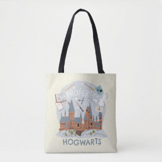 Hogwarts egendom Tecknad grafik Tygkasse