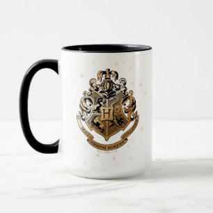 HOGWARTS™ Glyssningsenhet Golden Vapensköld Mugg