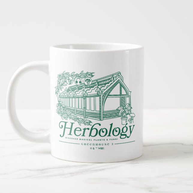 HOGWARTS™ Herbology Greenhouse Jumbo Mugg (Vänster)