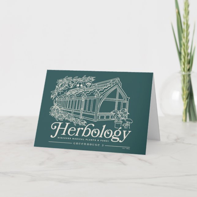HOGWARTS™ Herbology Greenhouse Kort (Framsida)
