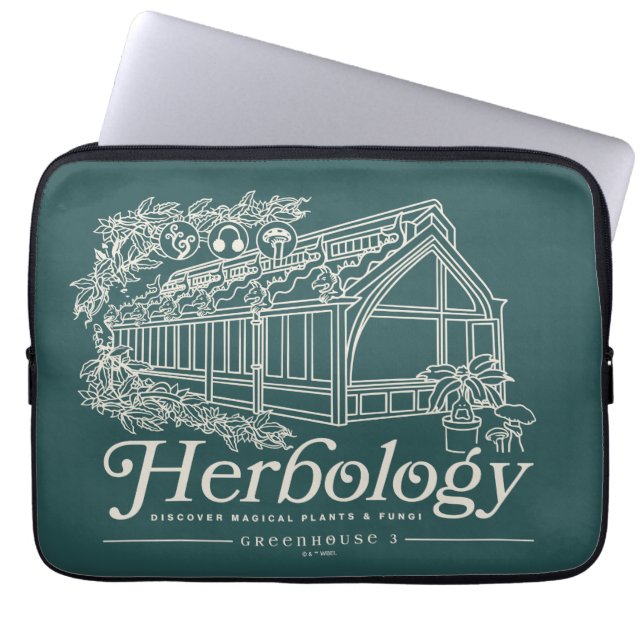 HOGWARTS™ Herbology Greenhouse Laptop Fodral (Framsidan)