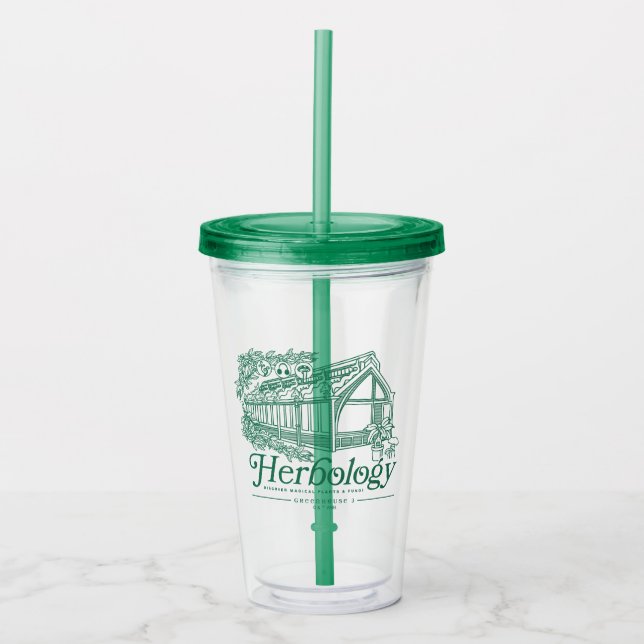 HOGWARTS™ Herbology Greenhouse Take Away Mugg (Framsida)