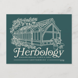 HOGWARTS™ Herbology Greenhouse Vykort