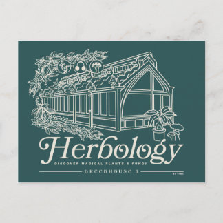 HOGWARTS™ Herbology Greenhouse Vykort