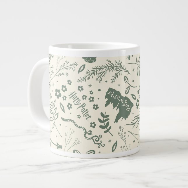 HOGWARTS™ Herbology Magic Mönster Jumbo Mugg (Framsida vänster)
