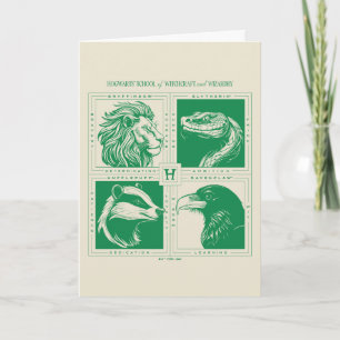 HOGWARTS™ House Animals Grid Kort