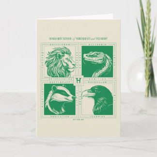 HOGWARTS™ House Animals Grid Kort