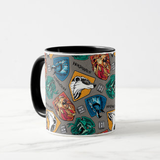 HOGWARTS™ Hus Rutmönster Mugg