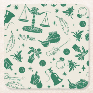 HOGWARTS™-klass Klubb Mönster Underlägg Papper Kvadrat