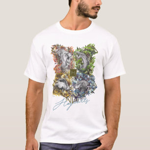 HOGWARTS™ Märkesblomma Grafisk T Shirt