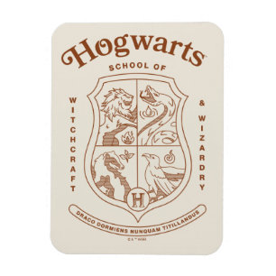HOGWARTS™ Skolan för Häxkonst och Trolldom Vapen Magnet