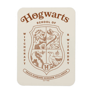 HOGWARTS™ Skolan för Häxkonst och Trolldom Vapen Magnet