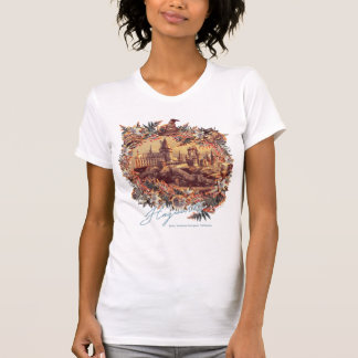 HOGWARTS™ SLOTT Blommotiv T Shirt