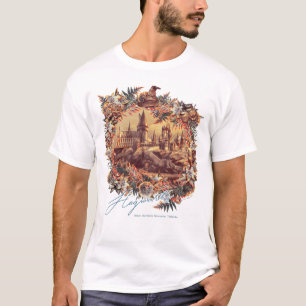 HOGWARTS™-SLOTT Blommotiv T Shirt