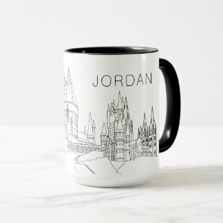 HOGWARTS™-SLOTTETS Kontur Mugg