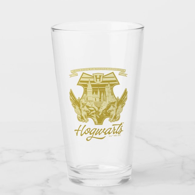 HOGWARTS™ Winged Shield Graphic Glaskopp (Framsida)