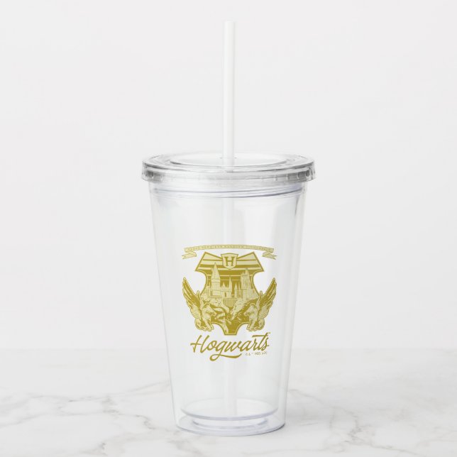 HOGWARTS™ Winged Shield Graphic Take Away Mugg (Framsida)