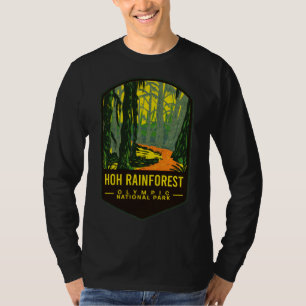 Hoh Rain Forest Olympic nationalpark T Shirt