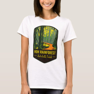 Hoh Rain Forest Olympic nationalpark T Shirt