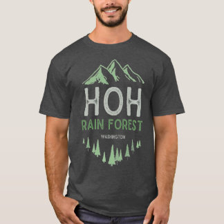 Hoh Rain Forest Washington Olympic nationalpark T Shirt