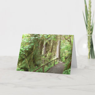 Hoh Valley Rainforest Card Kort