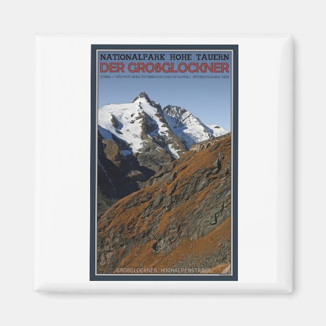Hohe Tauern - Großglockner Magnet (Framsidan)