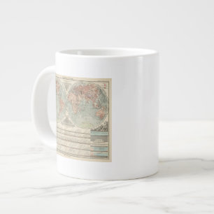 Hohen und Tiefen - Highs and Lows Atlas Karta Jumbo Mugg