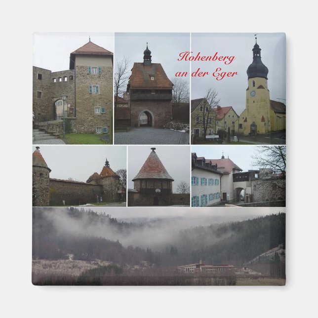 hohenberg, Hohenberg an der Eger Magnet (Framsidan)