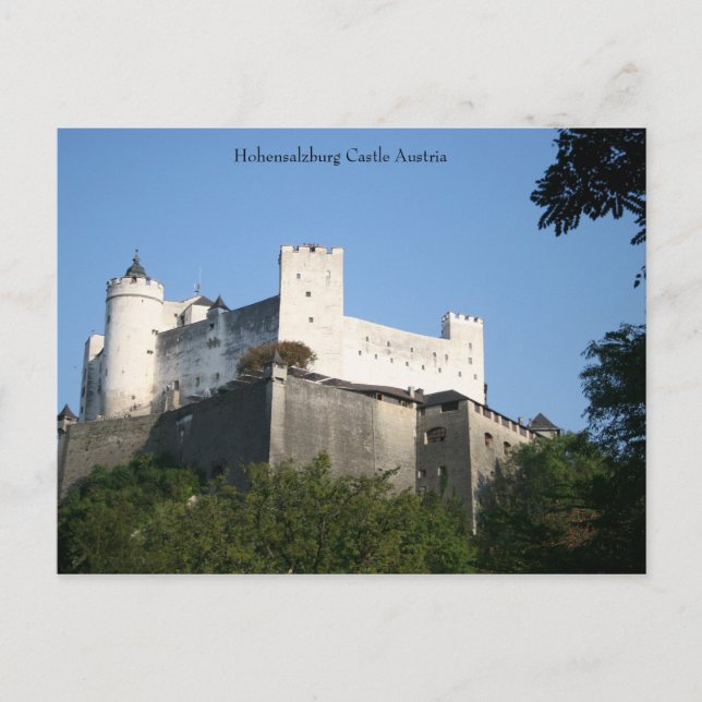 Hohensalzburg Castle, Österrike Vykort (Framsida)