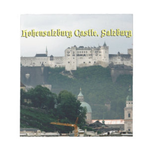 Hohensalzburg Castle, Salzburg, Österrike Anteckningsblock
