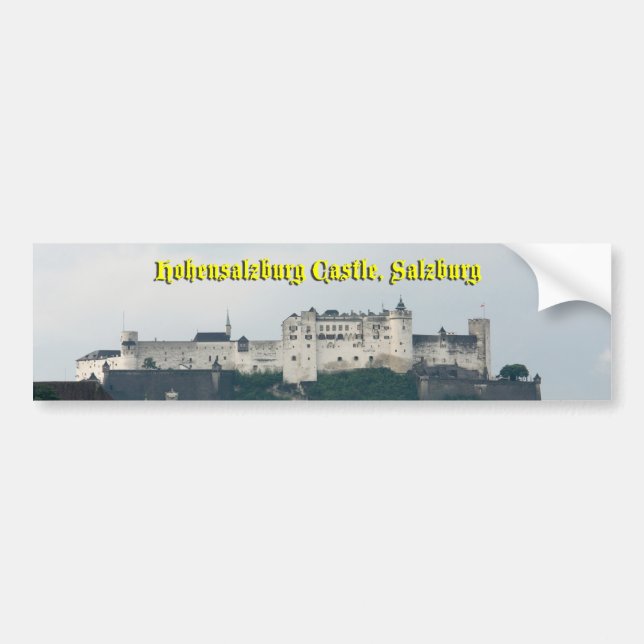 Hohensalzburg Castle, Salzburg, Österrike Bildekal (Framsidan)