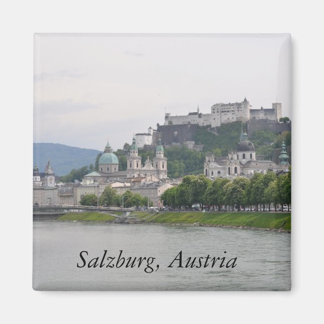 Hohensalzburg Castle, Salzburg, Österrike Magnet (Framsidan)