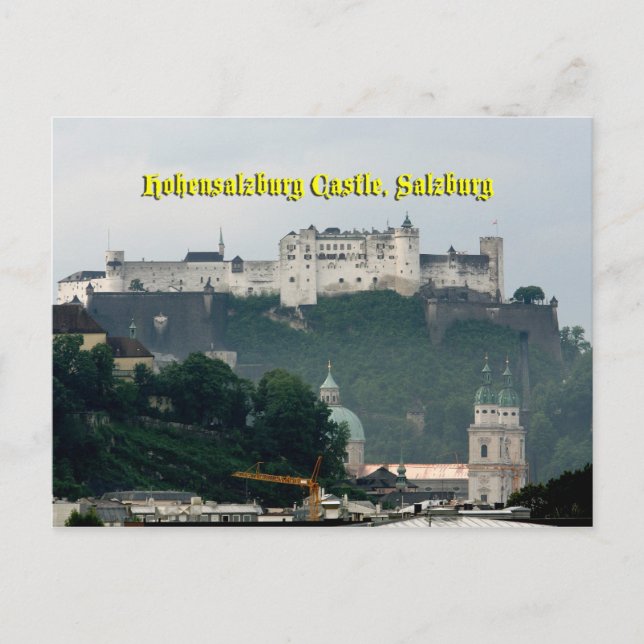 Hohensalzburg Castle, Salzburg, Österrike Vykort (Framsida)