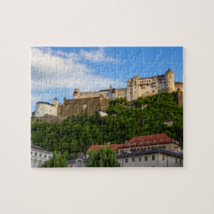 Hohensalzburg Fortress i Salzburg, Österrike Pussel