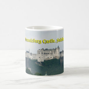 Hohensalzburg slott, Salzburg, Österrike Kaffemugg
