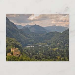 Hohenschwangau Castle in Bavaria, Tyskland Vykort