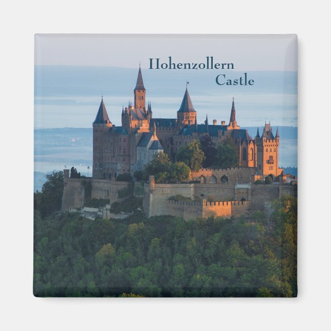 Hohenzollern Castle Hechingen Tyskland Magnet (Framsidan)
