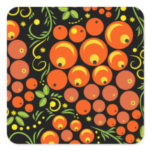 Hohloma Egg Black och Rowan