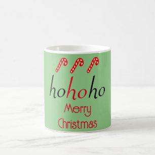 HoHo Grönt God jul Sticker Kaffemugg