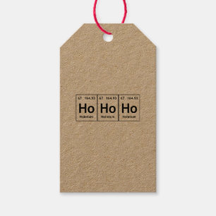 HoHo Holmium Inslag Periodic Bord Ord Science Presentetikett