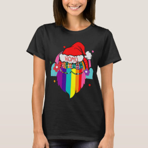 Hoho Homo Gay jultomten Hat Birthday Gay SA T Shirt