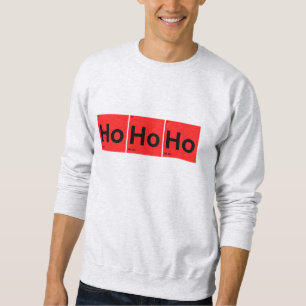 HoHo Periodic Inslag-julklapp Lång Ärmad Tröja