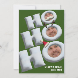 HOHOHO! Det är jag! helgdag-kort! Julkort