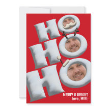 HOHOHO! Det är jag! helgdag-kort!