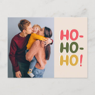 Hohoho Family Helgdag och julkort Helg Vykort