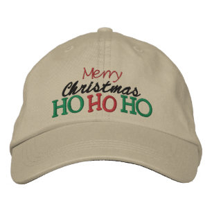 HOHOHO God jul Cap by SRF Broderad Keps