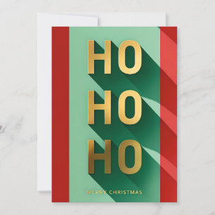 HOHOHO God jul Julkort