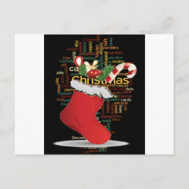 HoHoHo! God julGÅVOR och en gott nytt år Helg Vykort