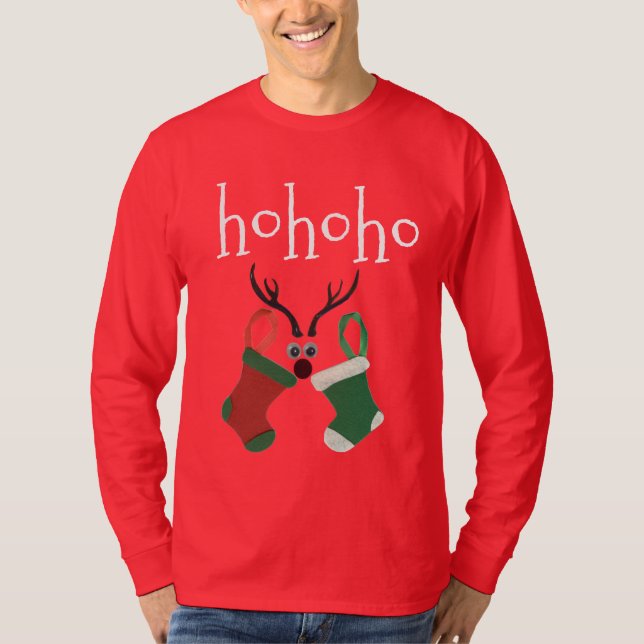 HOHOHO! Ha en trevlig juldag med kompassion T Shirt (Framsida)